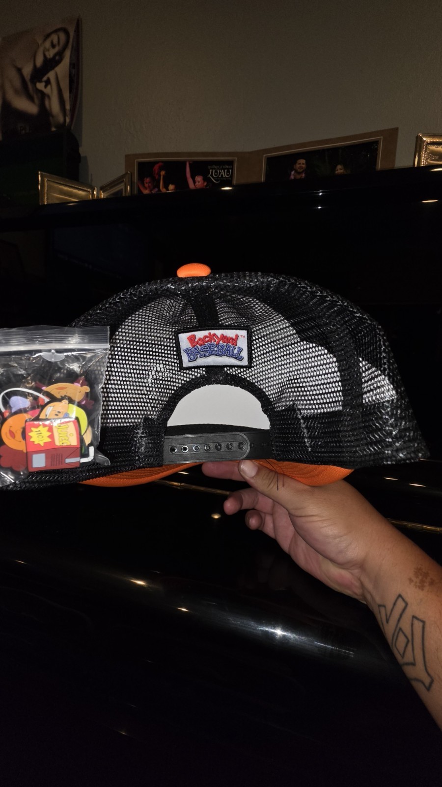 San Jose Giants Backyard Baseball Pablo Sanchez Trucker Hat Mesh Back Adjustable