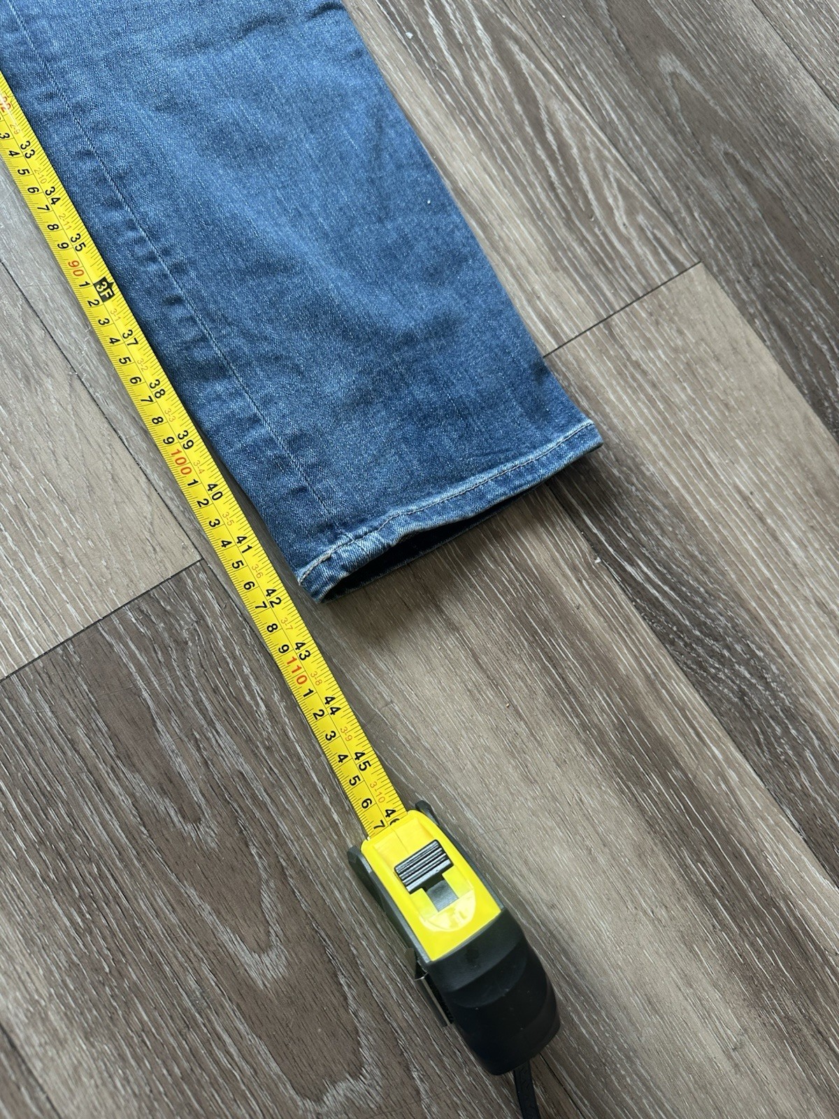 ALLSAINTS Men’s Blue Denim Skinny Slim Cigarette Jeans Size 34