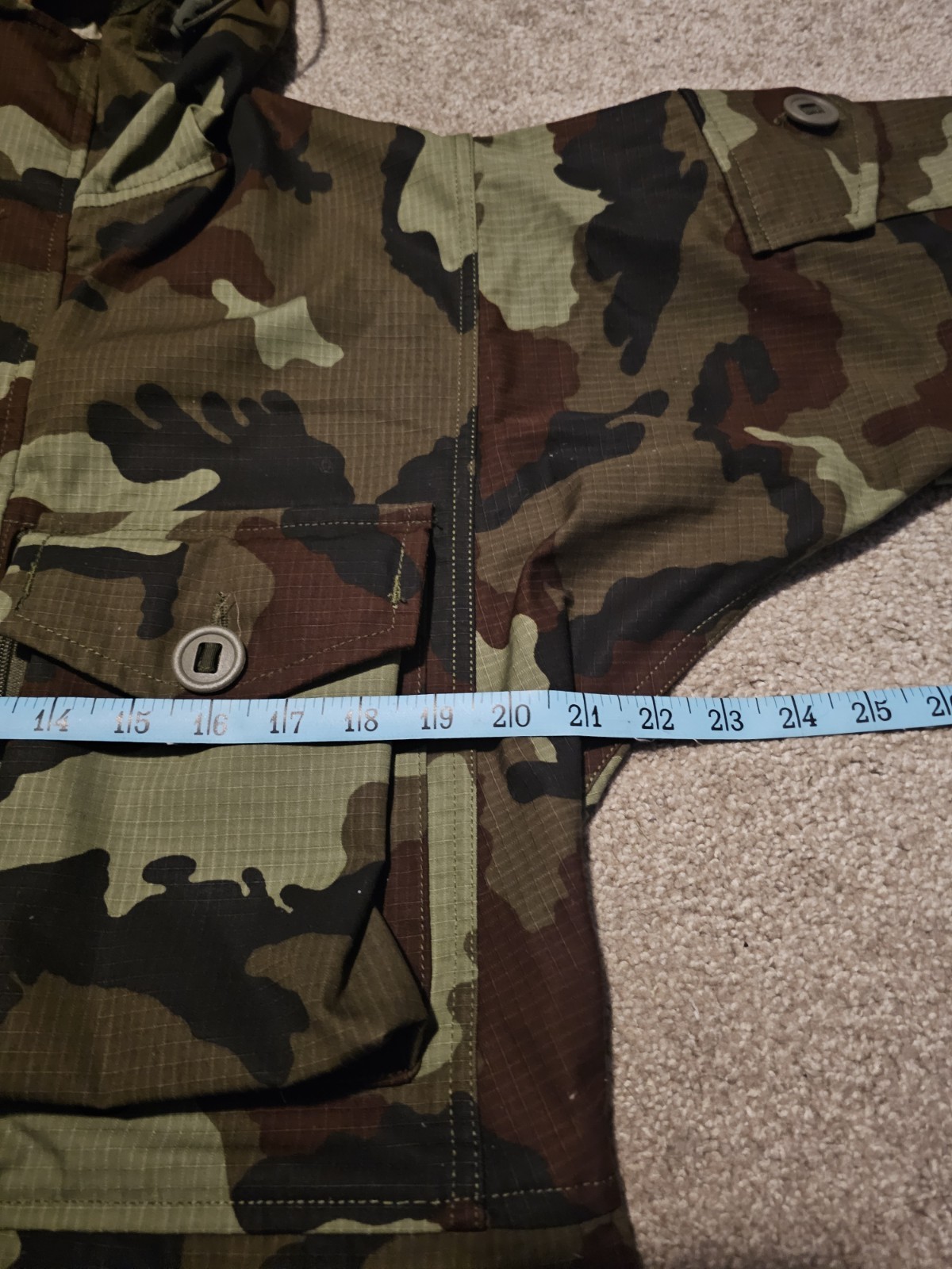 Arktis B110 Combat Smock Irish DPM Size Small Pre-owned