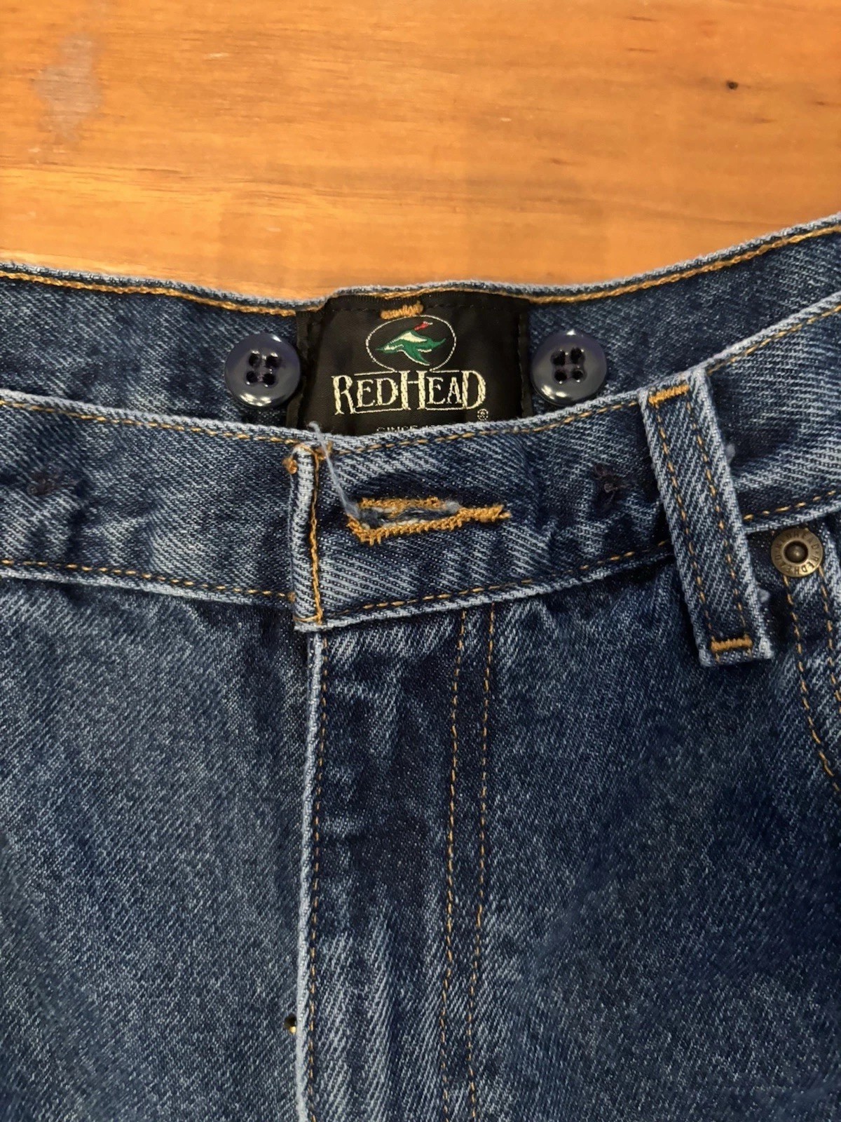 RedHead Men’s Multi purpose hunting or welding jeans with canvas legs