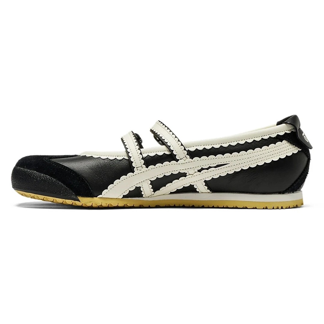 2025 Patou x Onitsuka Tiger Mexico 66 Tgrs Mary Jane Ballet Flats 118A2678-001