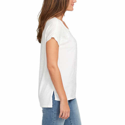 Gloria Vanderbilt Ladies’ V-Neck Embroidered Top – Size/Color Varies – G-7