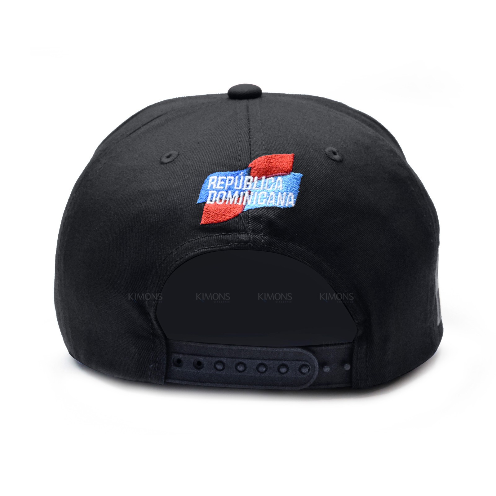 Republica Dominicana RD Snapback Hat 2026 3D Embroidery Black Cap Flag DR Cotton