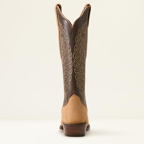 10060768 ARIAT WOMEN YELLOWSTONE ARENA DIRT TAN ROUGHOUT/CRUNCH SIZE 9