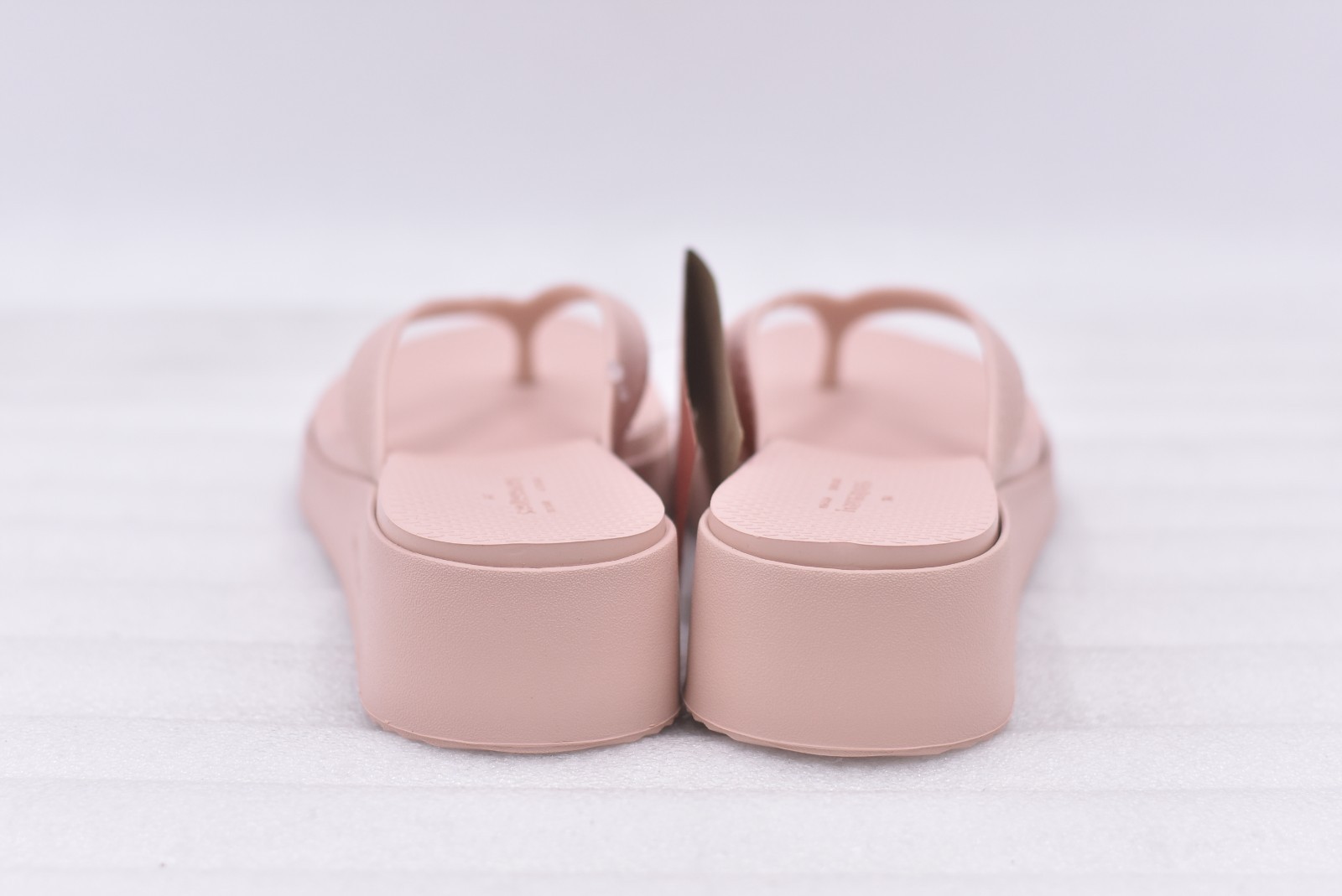 Womens Havaianas Ballet Rose High Platform Flip-Flops Size 9.5 (EU 41)
