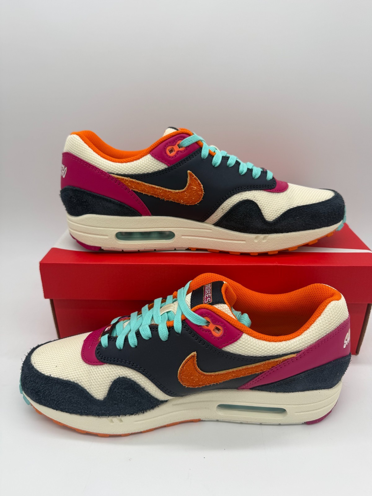 Nike Air Max 1 San Diego Padres City Connect MLB IQ2847-400 Size 11, 11.5, 12,13