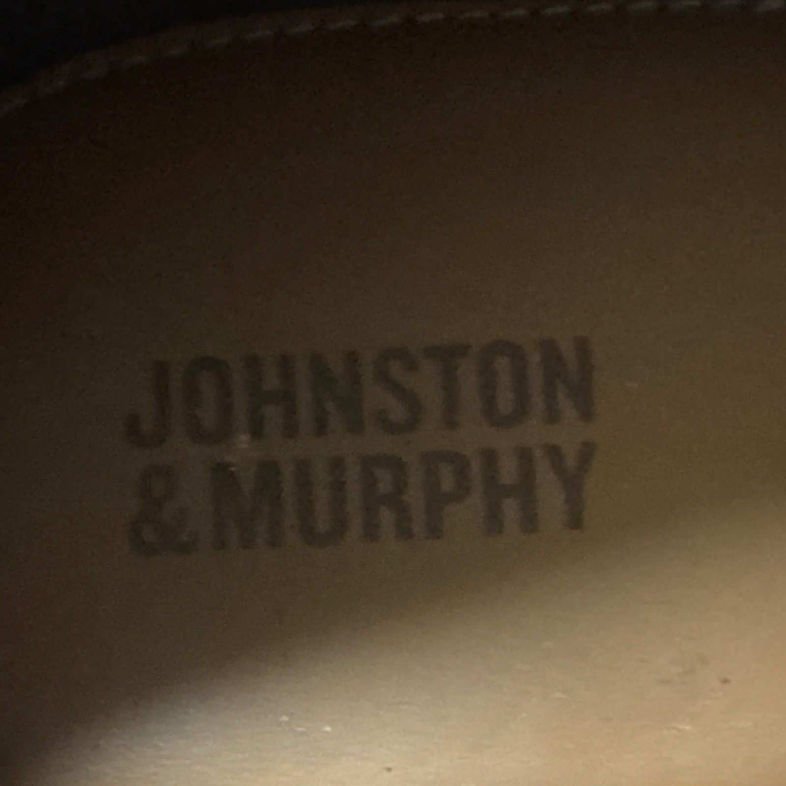 Johnston & Murphy Men’s Brown Leather Slip-On Loafer Dress Shoes 10M Comfort
