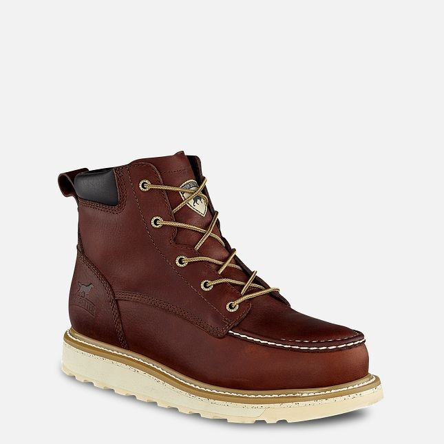 Irish Setter Ashby Men 6 Inch Soft Toe Brown Work Boot – 83605 New size 11 E