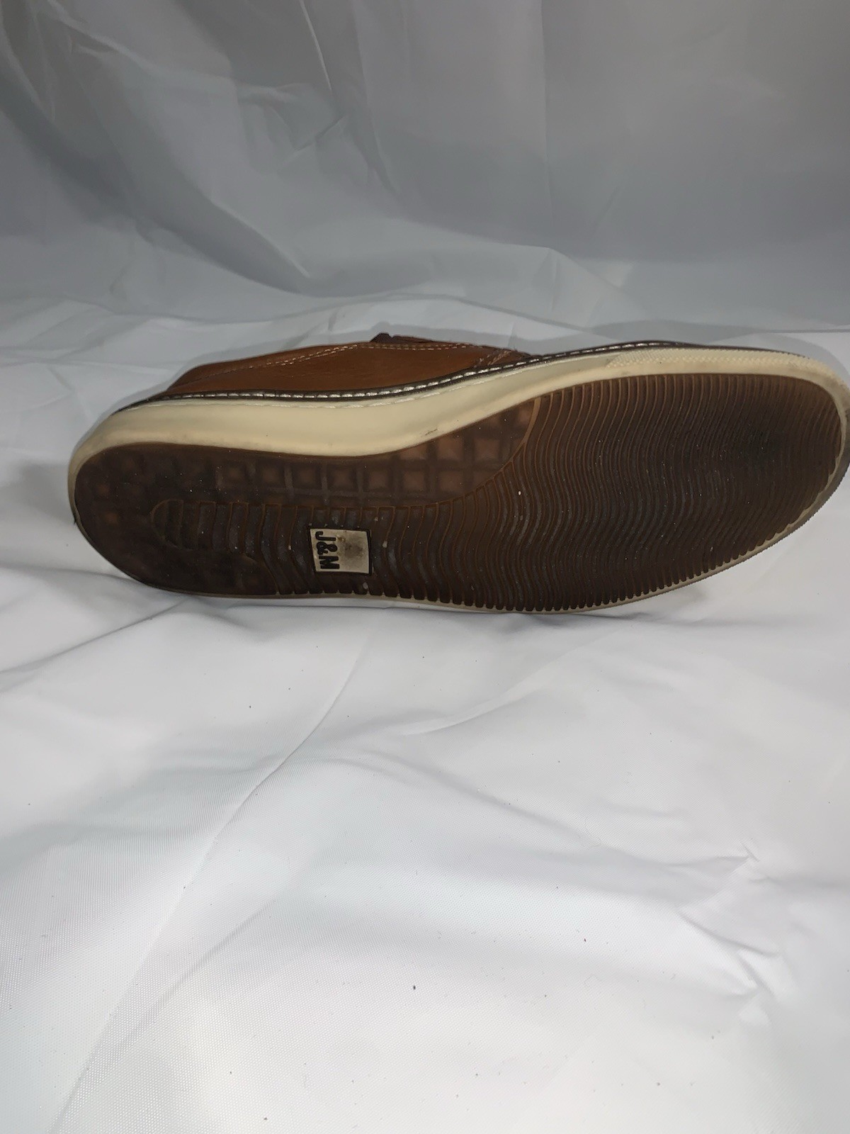 McGuffey Johnston & Murphy Size 10 Men Excellent Tan