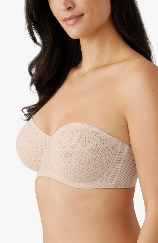 $76 Wacoal 854310 Visual Effects Strapless Underwire Minimizer Bra, Size 32DDD