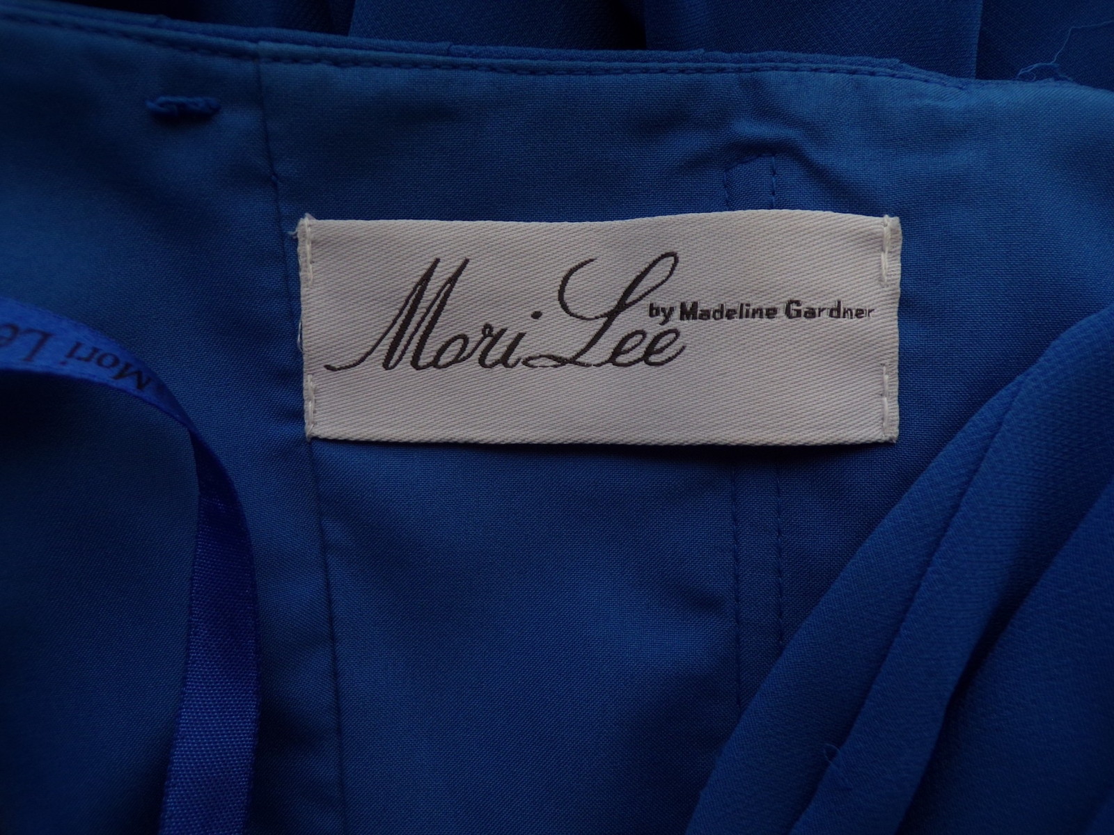 Mori Lee By Madeline Gardner Blue Strapless Dress Size 20 Bridesmaid Prom NWT