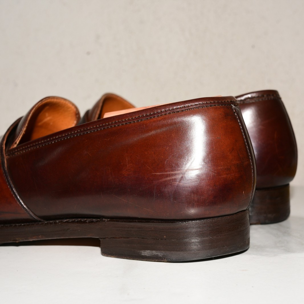 Polo Ralph Lauren England Shell Cordovan Penny Loafer Men US 9.5 D