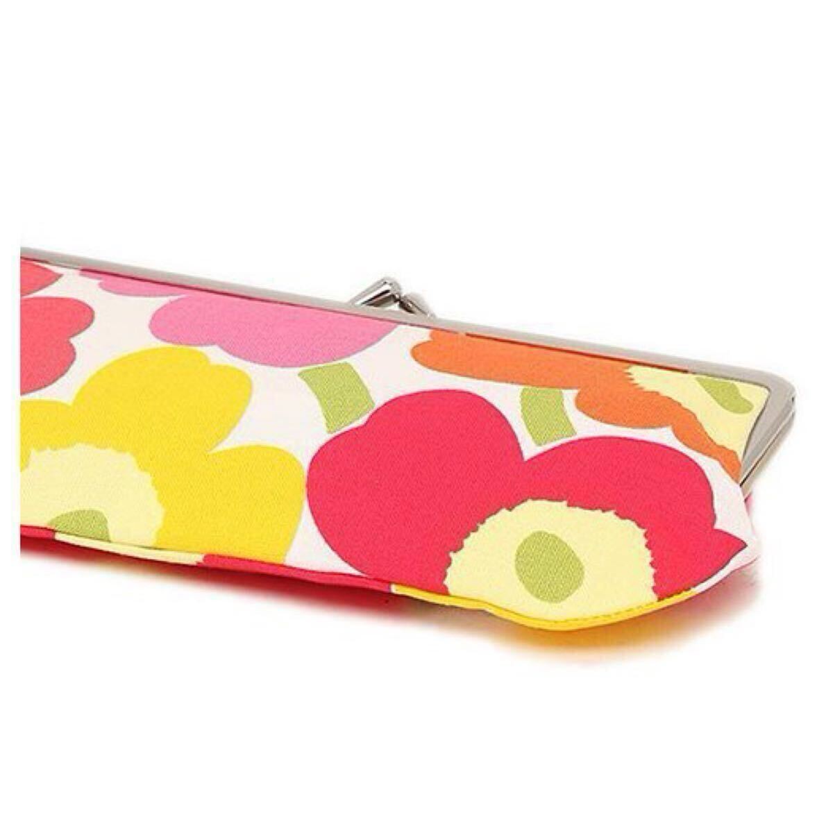 Marimekko multi purpose coin purse SILMA LASIKUKKARO MINI UNIKKO multi color 02
