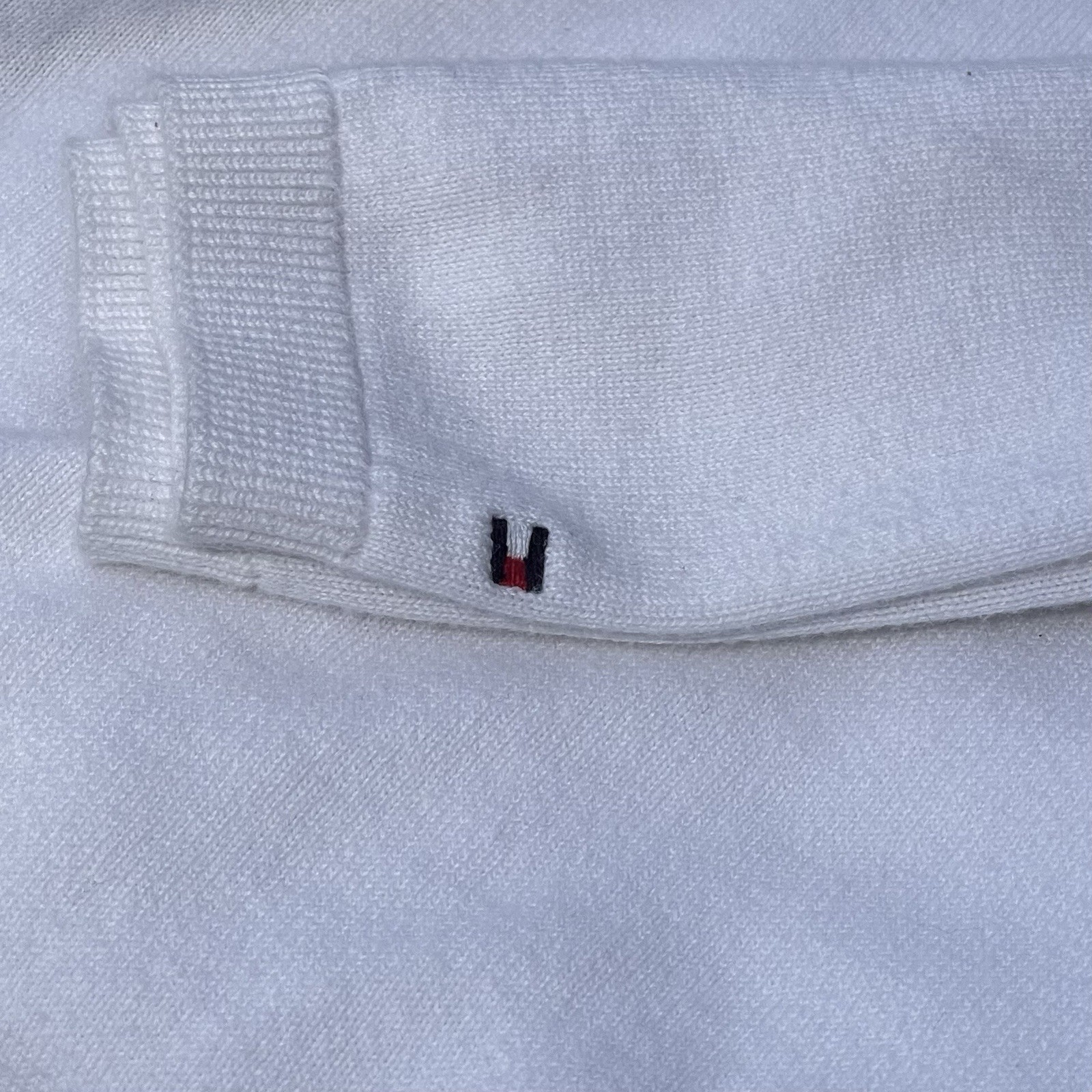 Tommy Hilfiger VTG 90s Pullover Sweater Long Sleeve 100% Cotton Med