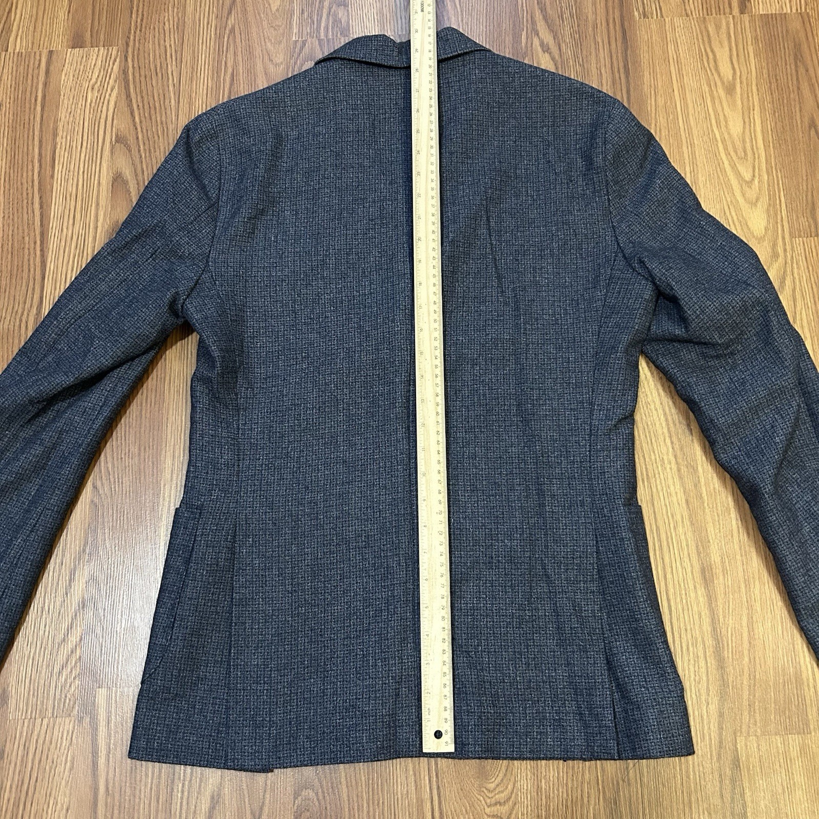 7Diamonds Belfast Deconstructed Blazer Men’s M 40R Blue Indigo Wool Blend $195