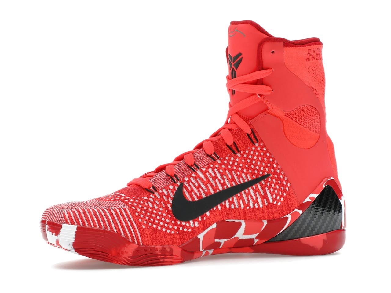 NEW Kobe IX Elite Protro High Men’s Sz 15 Bright Crimson/Black-White