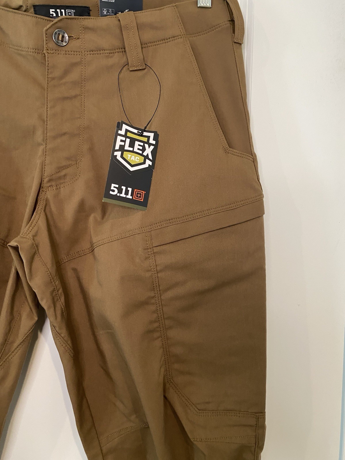 5.11 Tactical Men’s Apex Flex Tac Brown Cargo Pants 36×32 *NWT*