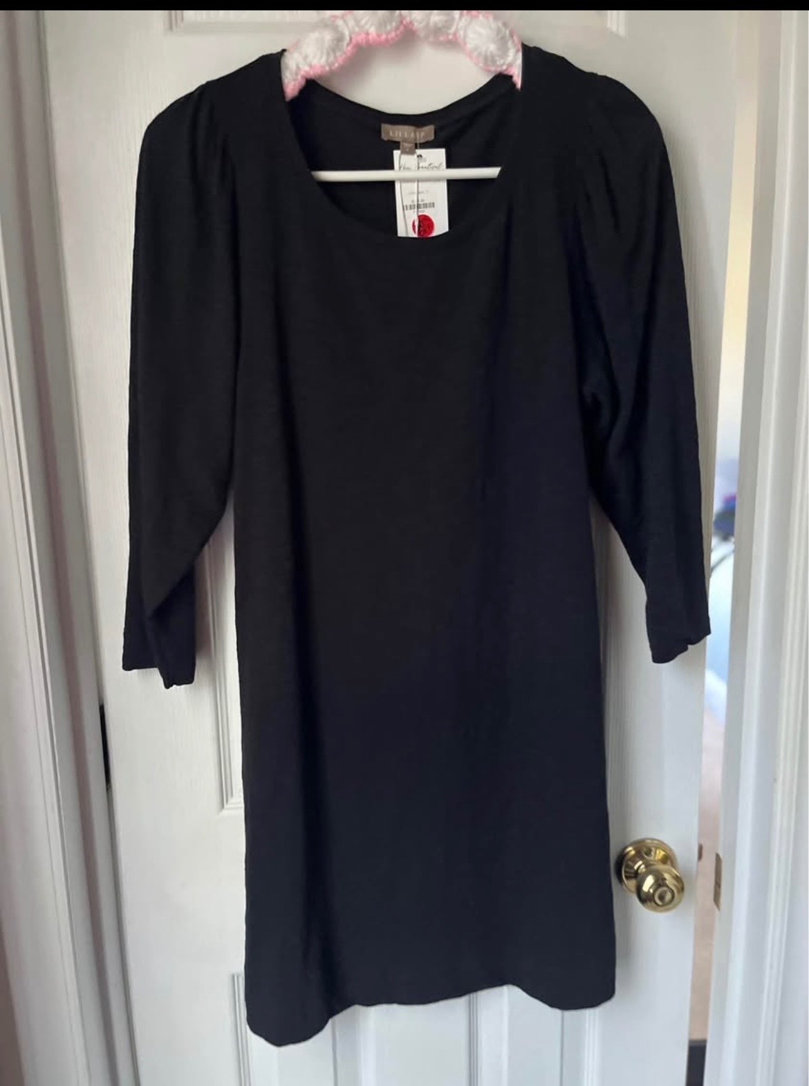 Lilla P Black Dress ~ Size Small. NEW WITH TAGS