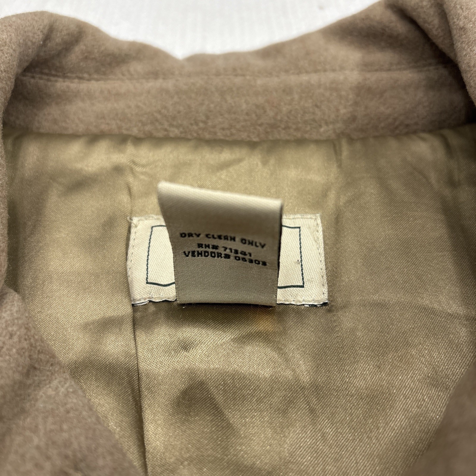 LL Bean Wool Peacoat Jacket Womens L Classic American Old Money Timeless Outdoor