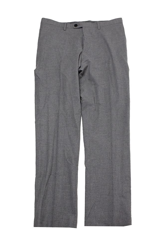 Michael Kors Grey Slim-Fit Heathered Pants 32