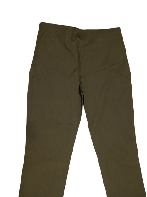 JOSEPH WOMEN’S LONG PANT BROWN SIDE ZIP SLIM FIT STARCHED SIZE W32 & L34