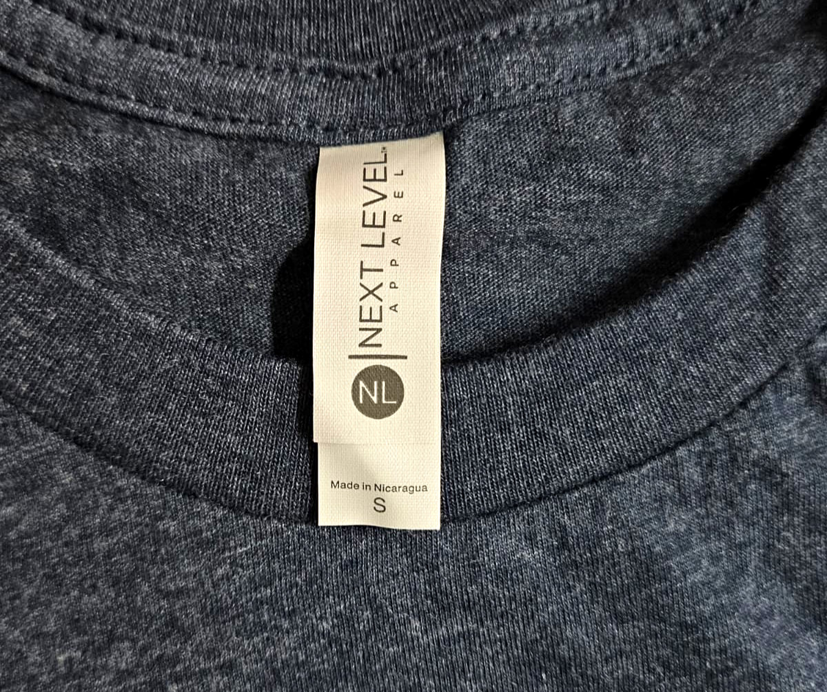 Next Level Dewar’s “Here For The Scotch” Dark Grey T Shirt Size S – NEW