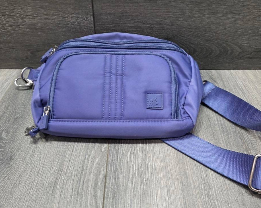 IHKWIP Confidence Anti-Theft Sling Crossbody Two Straps Marlin Blue Bag A684781