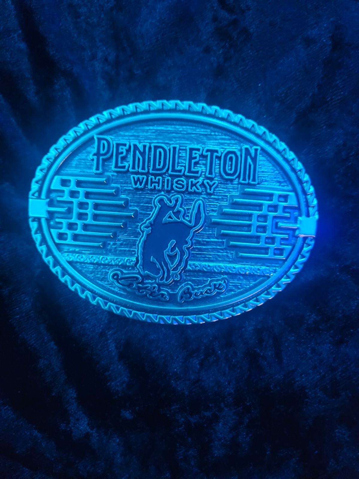 2026 Limited Edition Pendleton Whisky Gold Belt Buckle Montana Silversmiths