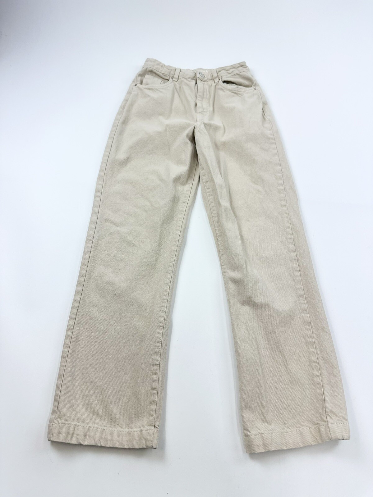 Supré Denim Jeans Women’s US 4 AU 8 Beige Baggy Skater