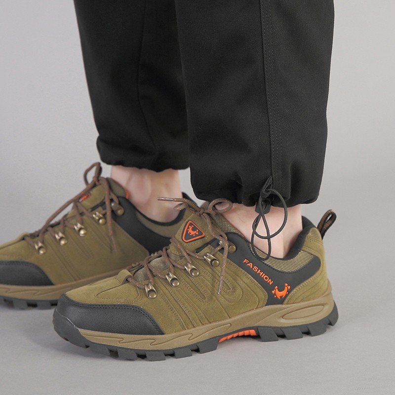Men’s Cargo Pants Waterproof Hiking Trousers Multi-Pocket Tactical Outdoor Pants