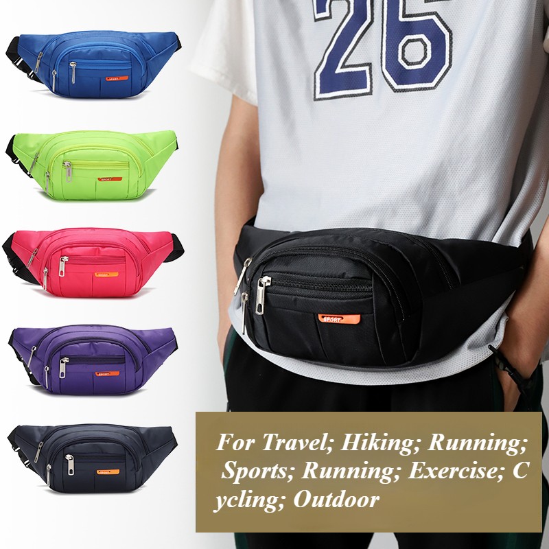 Waterproof Mobile Waist Bag Men’s Multifunctional Large Capacity Fanny Pack Bag