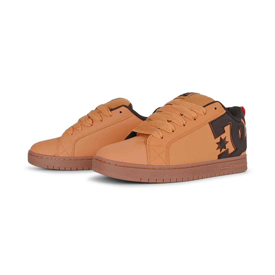 DC Court Graffik Skate Shoes – Wheat/Turkish Coffee