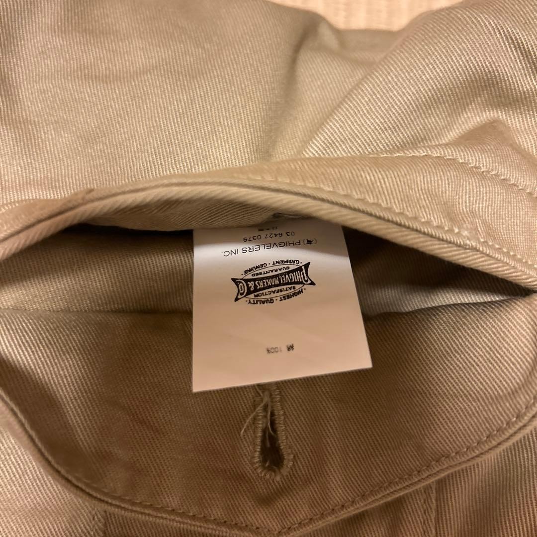 PHIGVEL MAKERS & Co. Beige Chino Trousers W32 L30 Classic Style