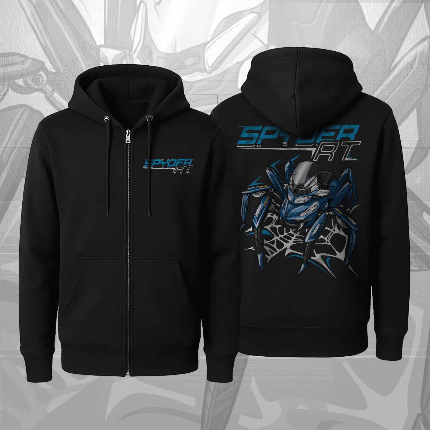 Can-Am Spyder RT (Limited, RT-S, RT-S SS) 2010-2019 Zip Hoodie for Riders
