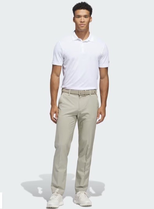 $75 Adidas Men’s Ultimate Tapered Golf Pants ADVR0921- Beige -Size: 34W 30L-New