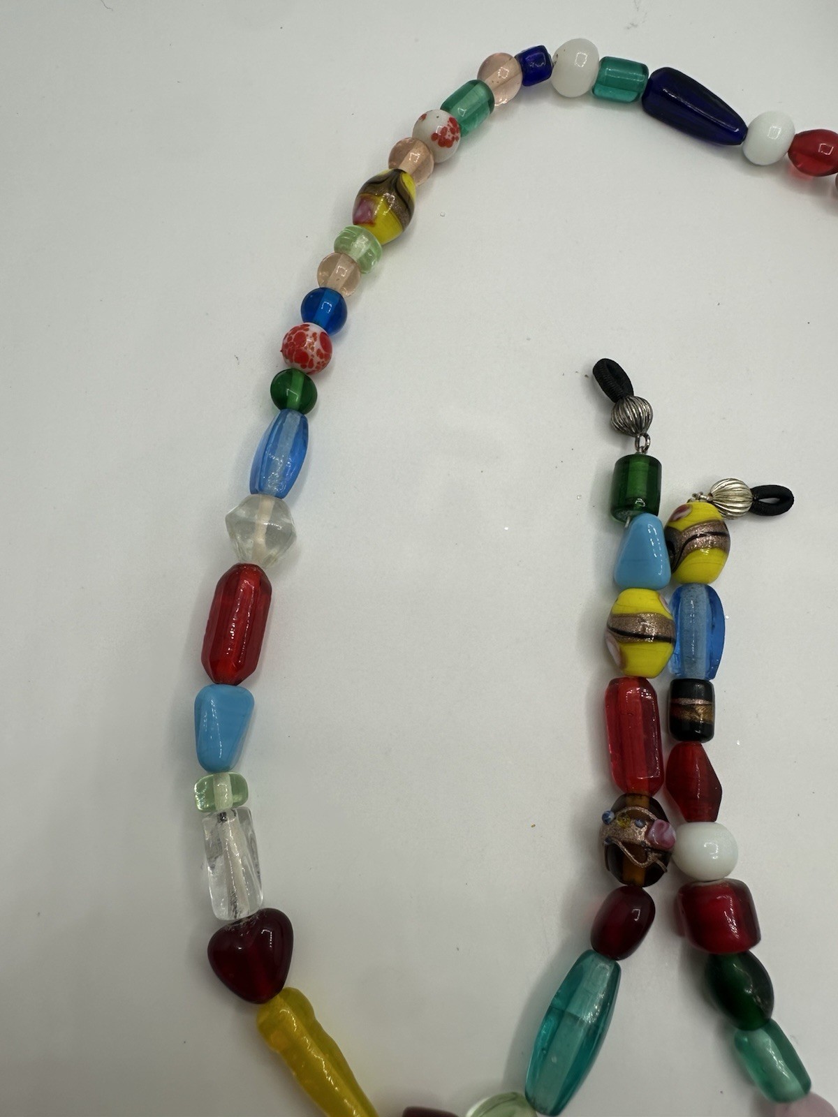 Handmade Glass Bead Glasses Holder Chain Necklace Eyewear Lanyard