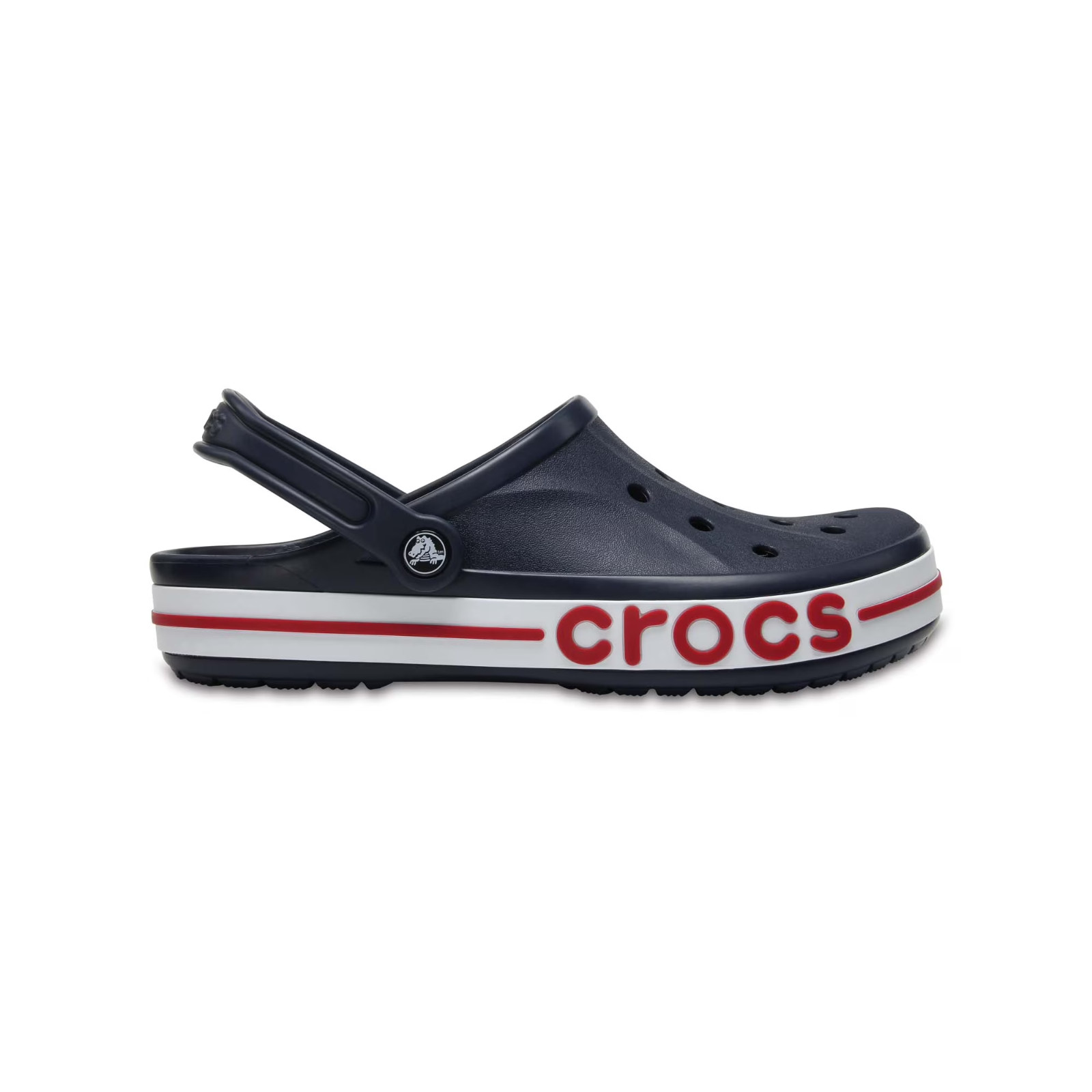 Best seller! Authentic Crocs Unisex Bayaband Clog Ultra Light Navy/Pepper
