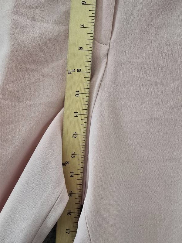 KASPER Plus Size Straight-Leg Pants Women’s 16W Tutu Pink Zip/Hook & Bar Closure
