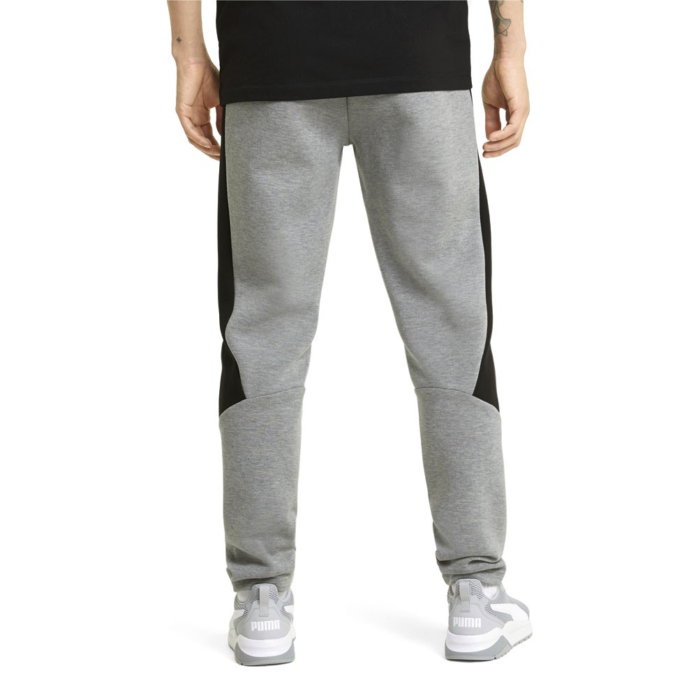 PUMA Evostripe Core Pants Mens Grey Casual Athletic Bottoms 58581403