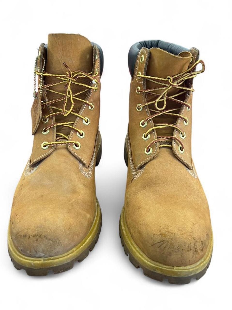 Timberland 10061 6” Premium Waterproof Boot Primaloft 400 Gram Wheat Mens 13 M