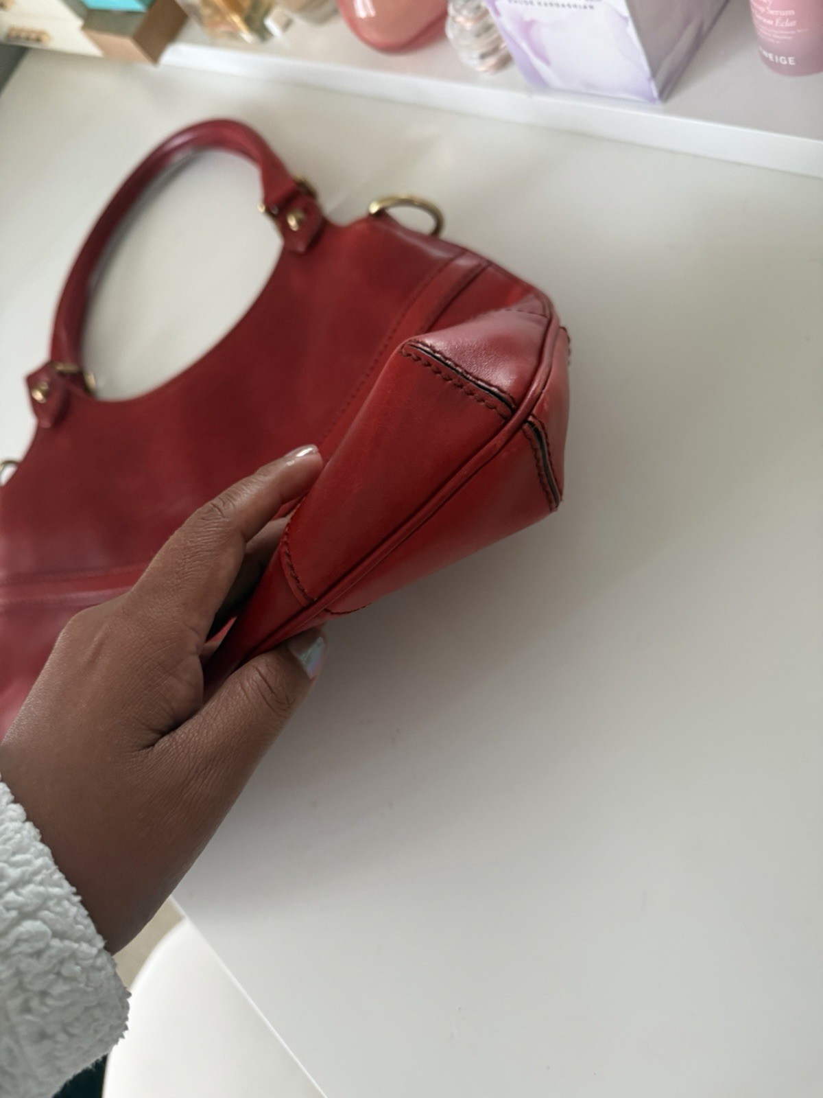 Gucci Leather Reins Hobo – Red Hobo Handbag