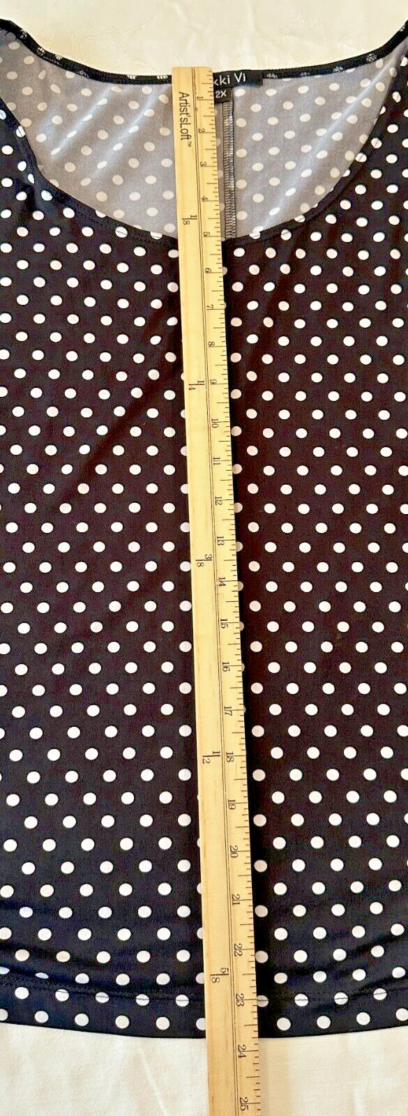 Vikki Vi Silky Jersey Tank Sleeveless Shirt Top Shell Women’s Plus 2X USA