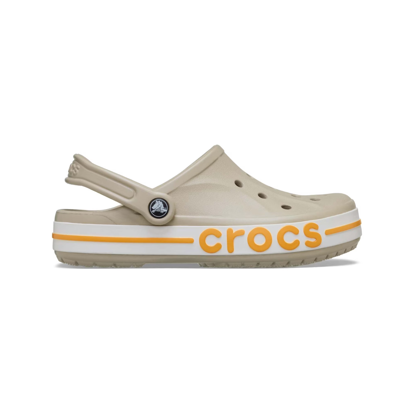Crocs Unisex Bayaband Clog Men’s Women’s Lightweight Comfort Cobblestone Size US