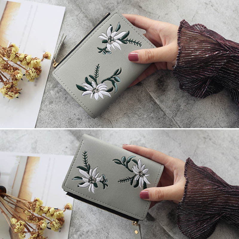 Wallet for Women Small Compact Credit Card Holder Mini Bifold Pocket Purse Gifts