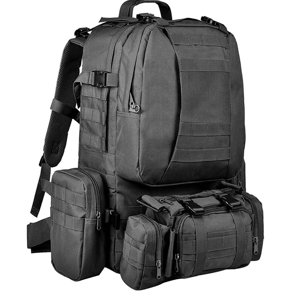 75L Military Tactical Backpack Large Army 3 Day Assault Pack Molle Bag Rucksack