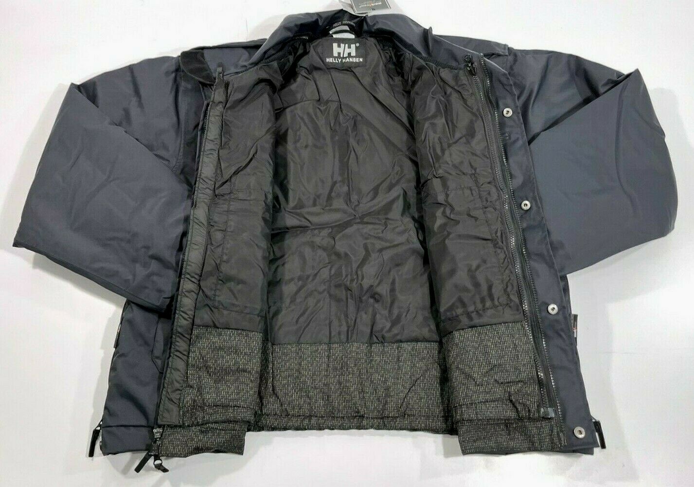 XL HELLY HANSEN METRO WORK WEAR JACKET INSULATED WATERPROOF DUTY COAT BLUE