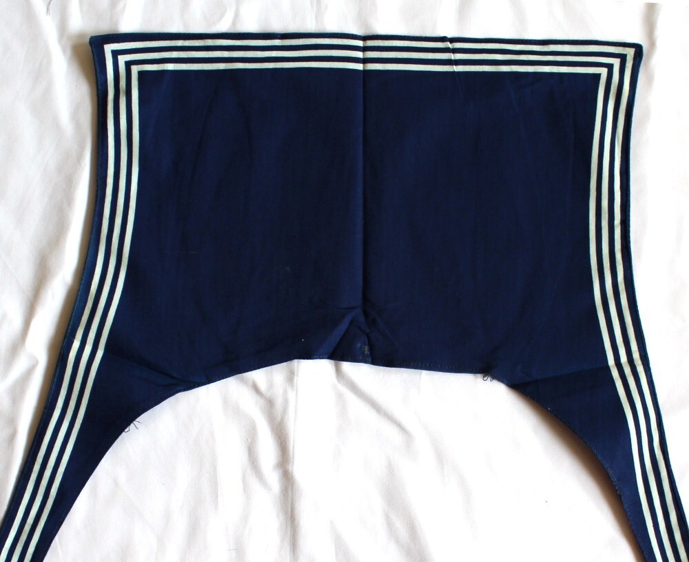 Vintage 1980 Soviet USSR Authentic Gray Navy Sailor Working Uniform 100% Cotton