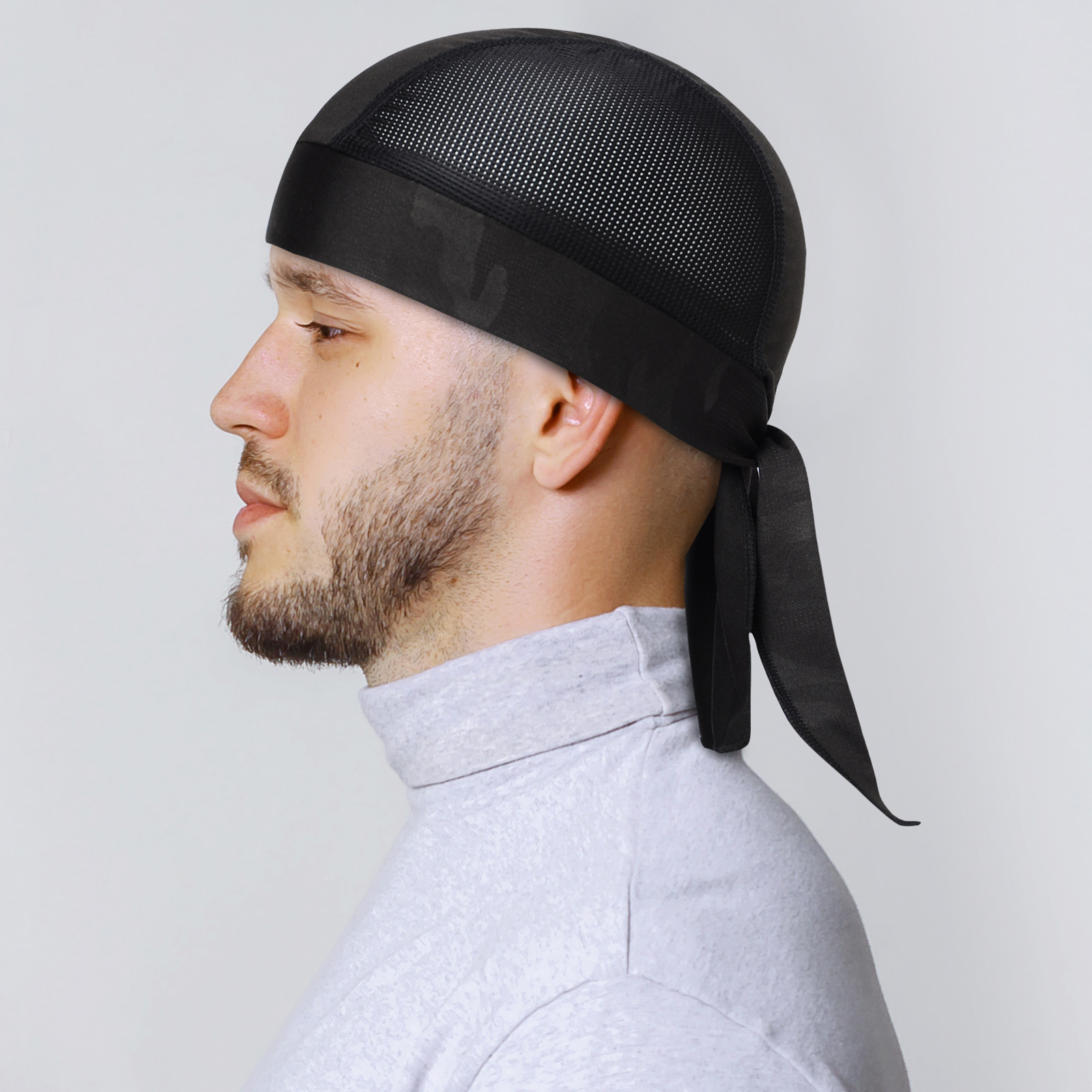 3 Pack Summer Cooling Skull Beanie Cap Du Rag Head Wrap Motorcycle Biker Bandana