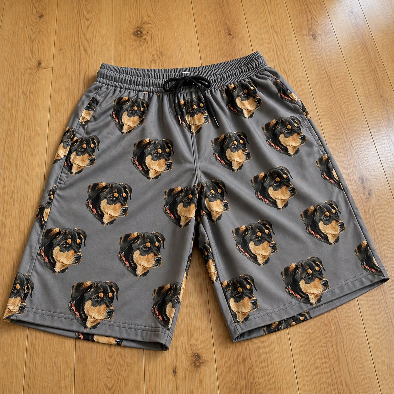 Custom Pet Face Shorts with Photo – Personalized Dog Pajama Shorts, Funny Pet Gi