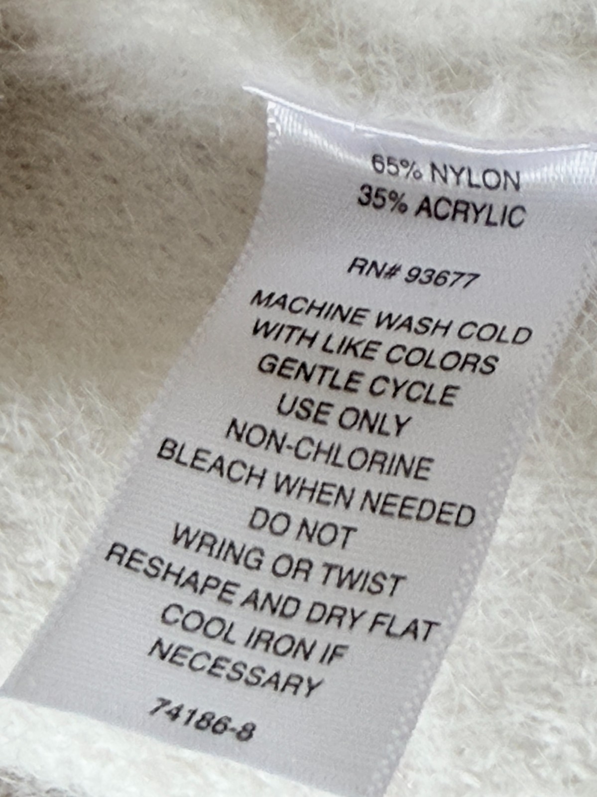 NEW w/o tags Lovely LIZ CLAIBORNE Soft Sweater Rhinestone Buttons – S